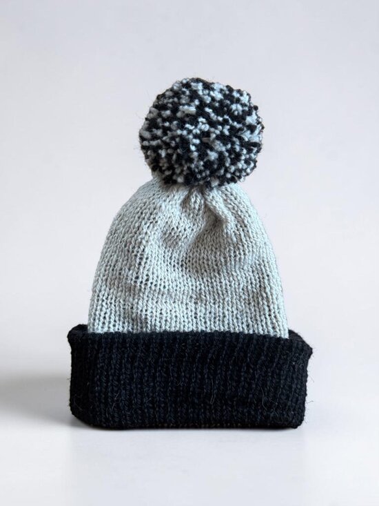 Black and Gray Reversible Hat main image 5